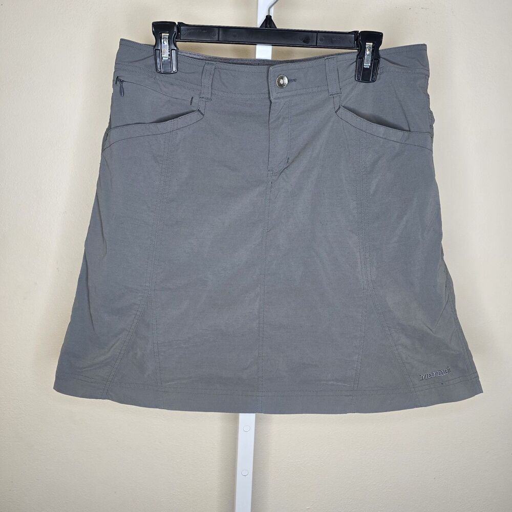 Marmot Women's 10 Gray Outdoor Hiking Skirt Gorpcore